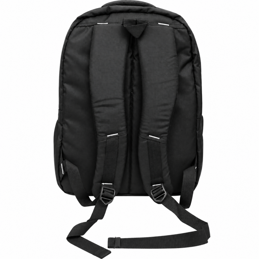 Aero Style Casual School Backpack – Black