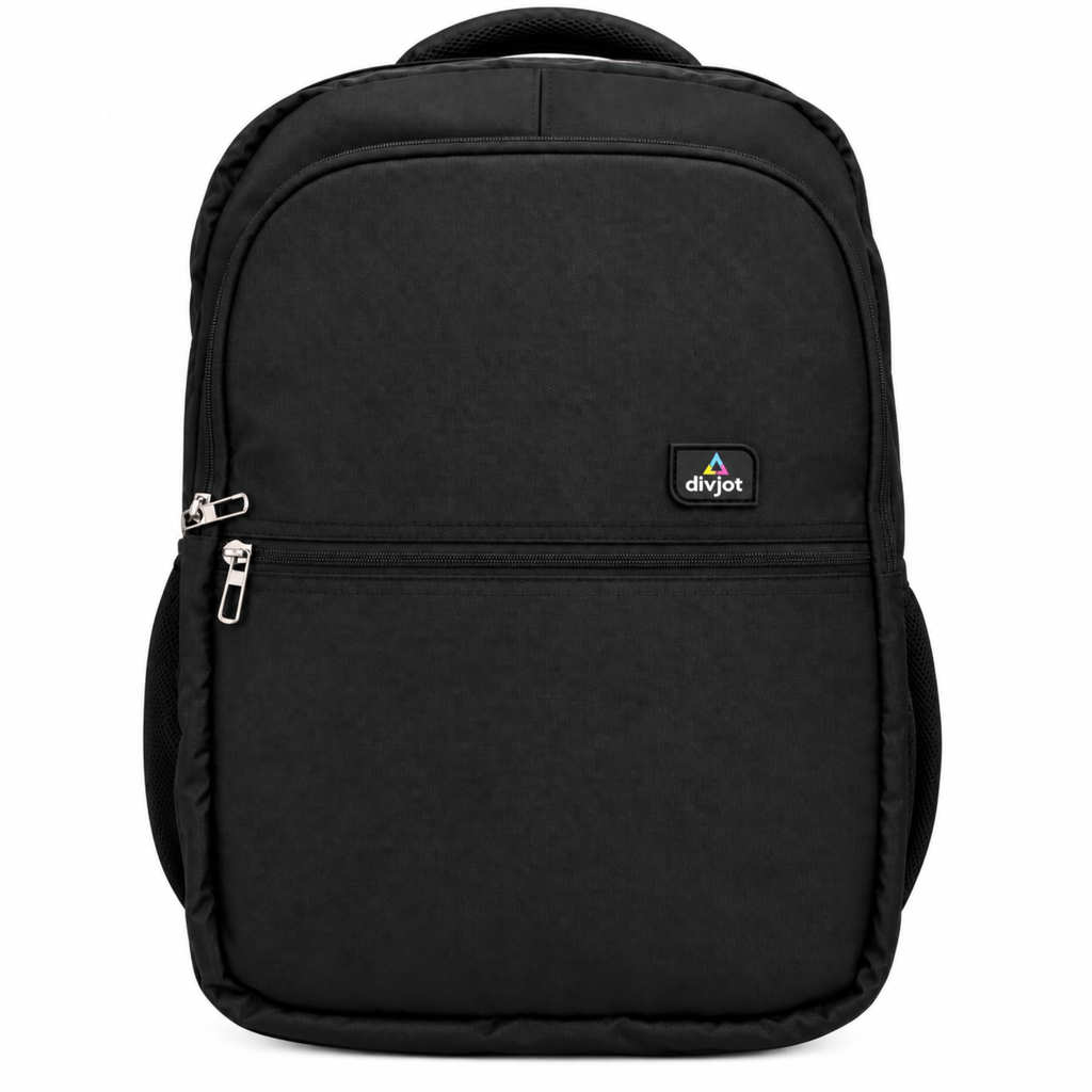 Aero Style Casual School Backpack – Black