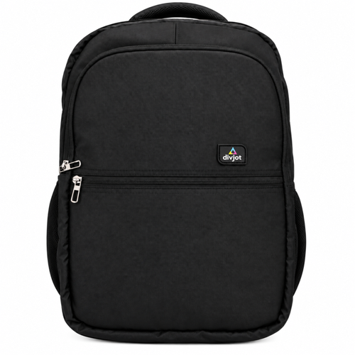 Aero Style Casual School Backpack – Black