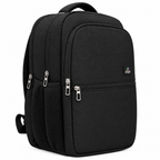 Aero Style Casual School Backpack – Black
