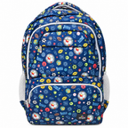 Sports Zone Printed School Backpack – Blue