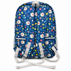 Sports Zone Printed School Backpack – Blue
