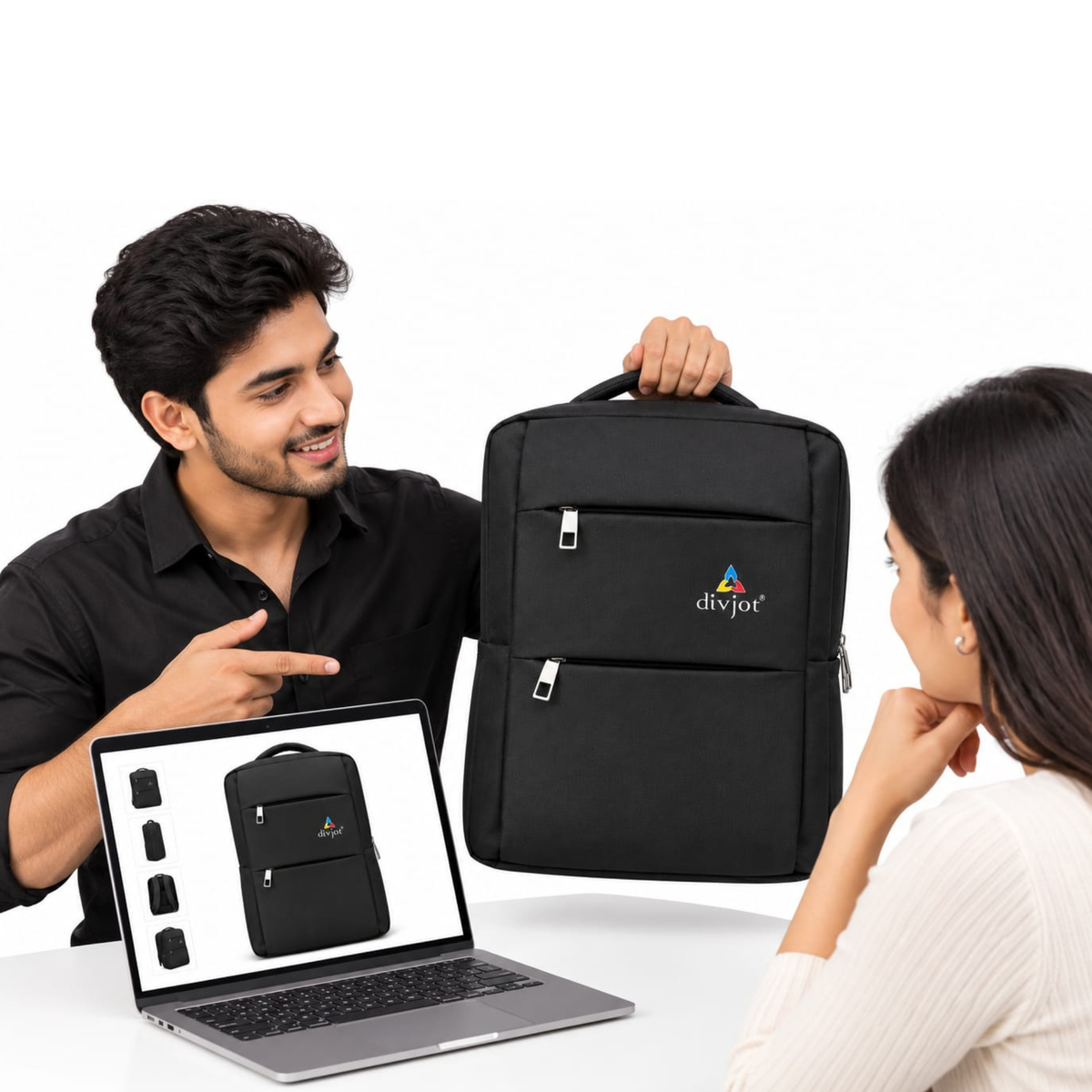 Premium Multi-Compartment Laptop Backpack