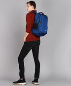 Polyester  Solid Pattern 19 Height With 3 Comartment Laptop Bag Durable Travel & Office Unisex Style (DVJT-LB-3607)