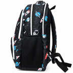 Space Orbit Stylish School Backpack – Black