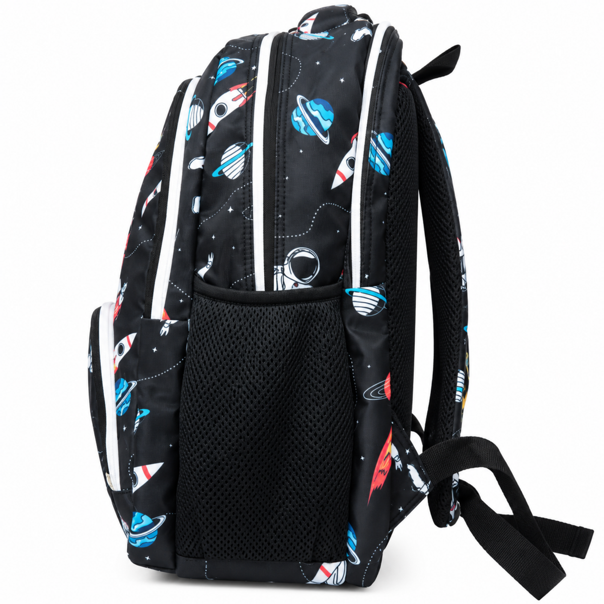 Space Orbit Stylish School Backpack – Black