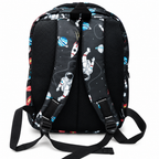 Space Orbit Stylish School Backpack – Black