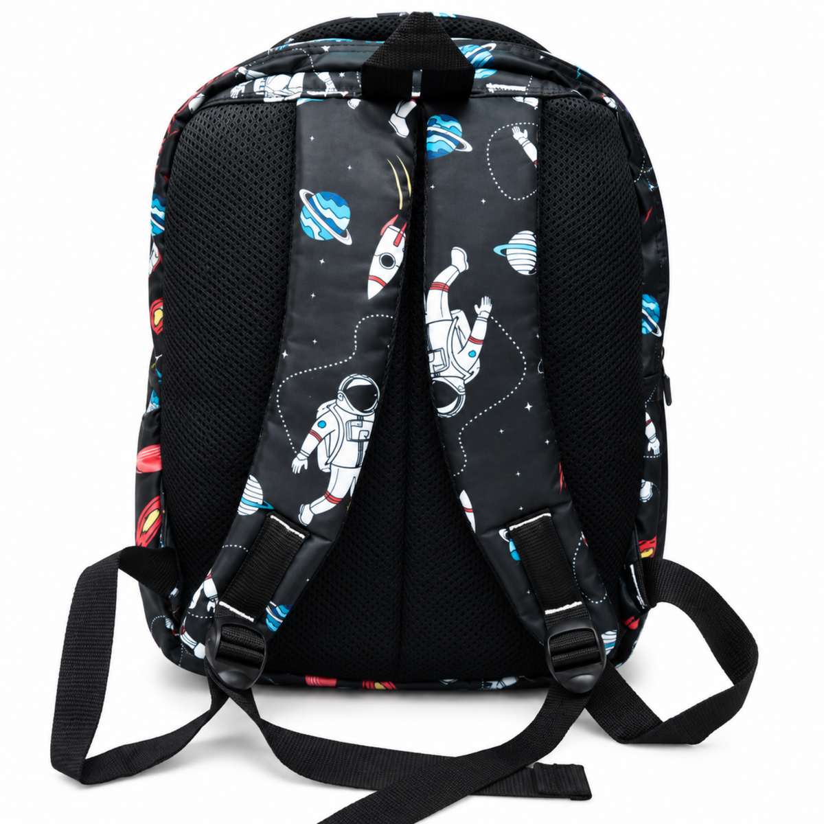 Space Orbit Stylish School Backpack – Black
