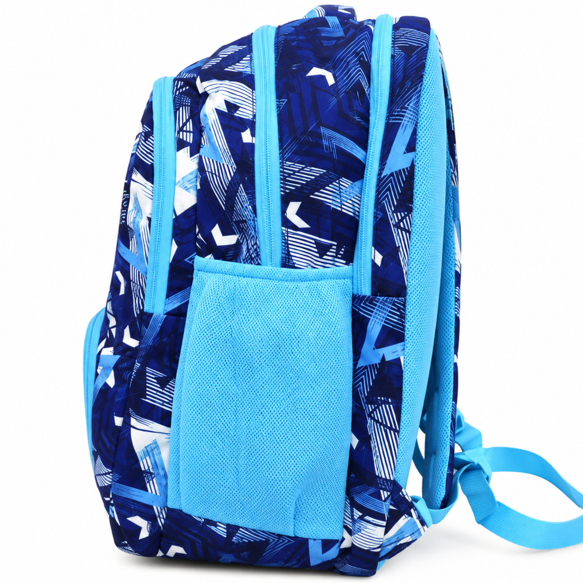 Dynamic Lines Stylish Backpack – Blue