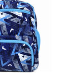 Dynamic Lines Stylish Backpack – Blue