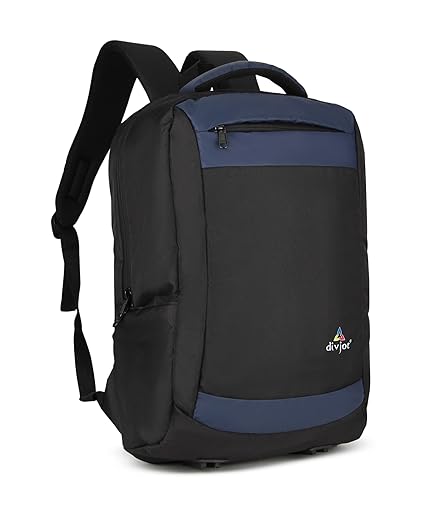 Polyester Black Color Solid Pattern 18.5 Height With 1 Comartment Laptop Bag (DVJT-LB-3608)