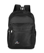 Stylish Polyester Black Laptop Bag – Solid Pattern Design with 3 Compartments, 17.5" Height Bags for Work