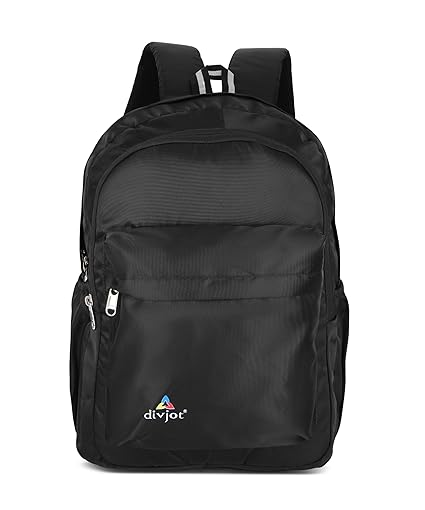 Stylish Polyester Black Laptop Bag – Solid Pattern Design with 3 Compartments, 17.5" Height Bags for Work