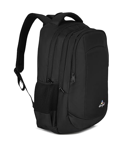 Polyester  Solid Pattern 19 Height With 3 Comartment Laptop Bag Durable Travel & Office Unisex Style (DVJT-LB-3607)