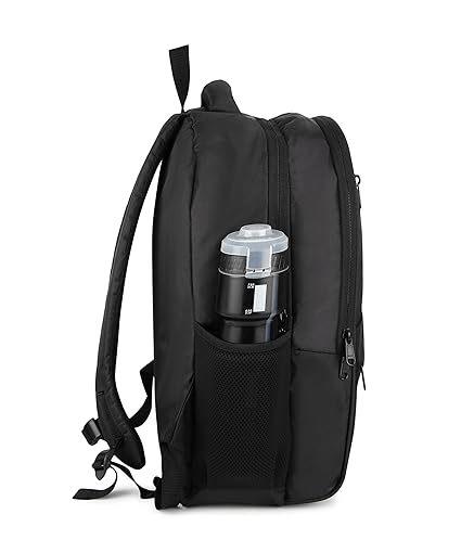 Stylish Polyester Laptop Bag – Block Pattern Design with 2 Compartments 18.5" Height DVJT-LB-3609 for Work