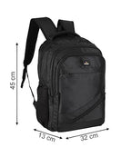 divjot PVC Grey Color Solid Pattern Laptop Bag | Water Resistant Standard 3 Compartment Backpack|(DVJT-LB-3603e)