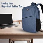 Compact PVC Laptop Bag – 17-Inch Height Solid Pattern with 1 Compartment Laptop Bag for Work, College, or Travel Sleek Unisex Design (DVJT-LB-3616)