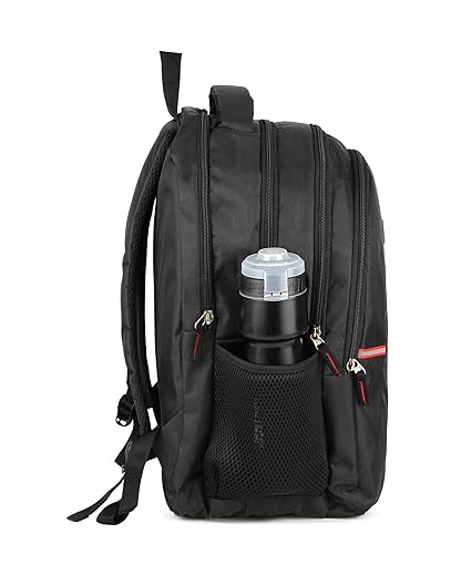 PVC Solid Pattern 18.5 Height With 3 Compartment Laptop Bag Stylish & Water-Resistant Office/Travel Unisex Design (DVJT-LB-3615)