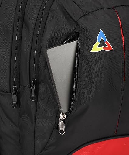 Polyester PU Black 30l Bag Atomic Dx 3 Compartment Large Laptop Bag Polyester Laptop Backpack