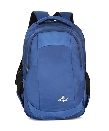 Polyester  Solid Pattern 19 Height With 3 Comartment Laptop Bag Durable Travel & Office Unisex Style (DVJT-LB-3607)