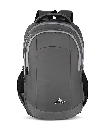 Polyester  Solid Pattern 19 Height With 3 Comartment Laptop Bag Durable Travel & Office Unisex Style (DVJT-LB-3607)