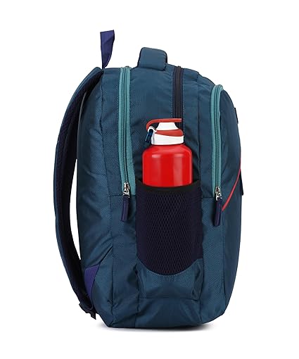 Trendy Green School Bag – Durable Polyester Fabric with Lightweight and Comfortable Design for Kids and Teens