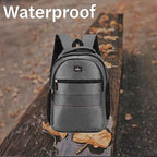 Durable PVC Laptop Bag – Solid Pattern with 3 Compartments, 18" Height Stylish Adult's Gift for Work