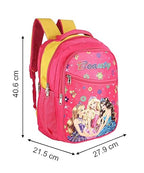 Charming Barbie Princess Print School Bag with Three Compartment Durable Design for Girls, Perfect for School