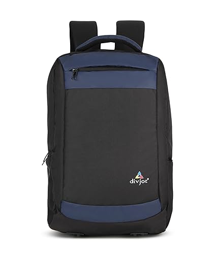 Polyester Black Color Solid Pattern 18.5 Height With 1 Comartment Laptop Bag (DVJT-LB-3608)
