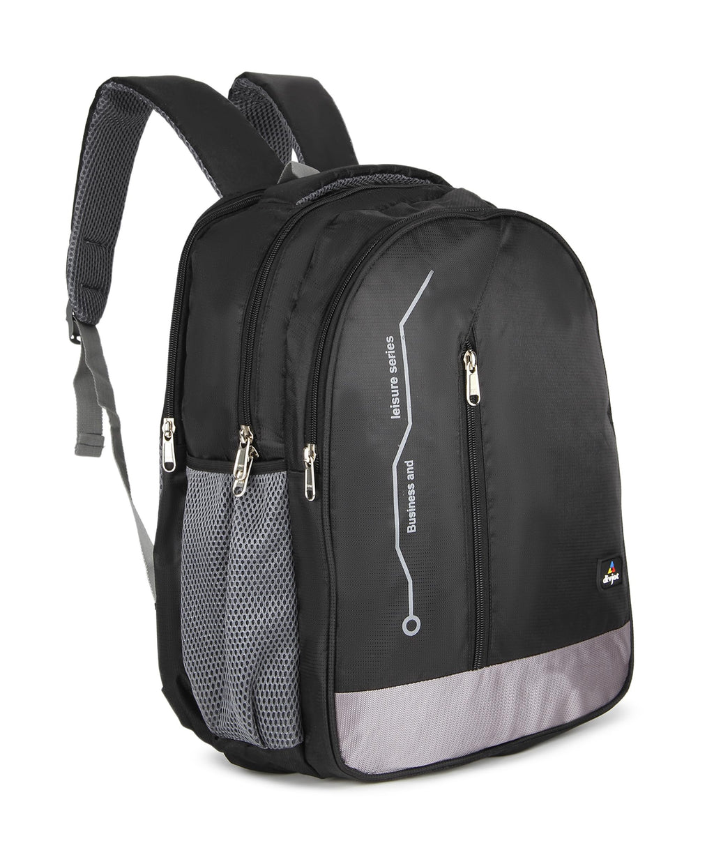 PVC Laptop Bag 17.5-Inch Height, Solid Pattern with 3 Spacious Compartments with Padded Laptop Sleeve Unisex Design (DVJT-LB-3614)