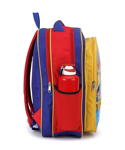Minion Printed Polyster Fabric with high quality Padding Stylish School Bag, Kids Bag Ideal for UKG Nursery 1st Class
