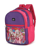 Printed School Bag for Kids 3 Compartment Backpack Colorful Cartoon Design for Boys & Girls