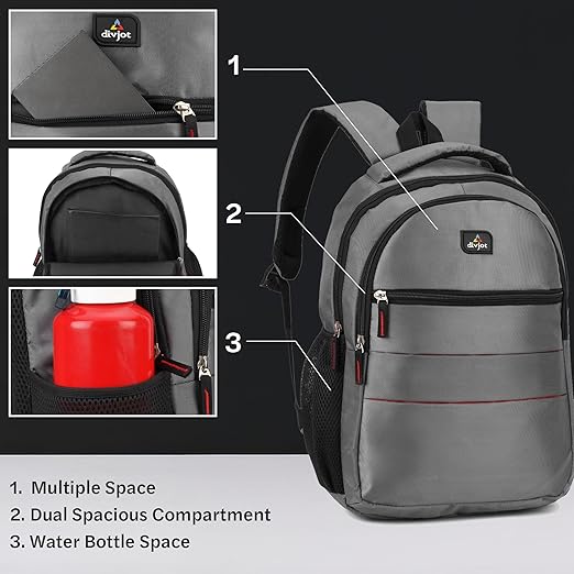 Durable PVC Laptop Bag – Solid Pattern with 3 Compartments, 18" Height Stylish Adult's Gift for Work