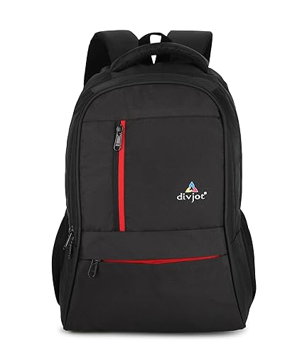 Stylish Polyester Laptop Bag – Block Pattern Design with 2 Compartments 18.5" Height DVJT-LB-3609 for Work