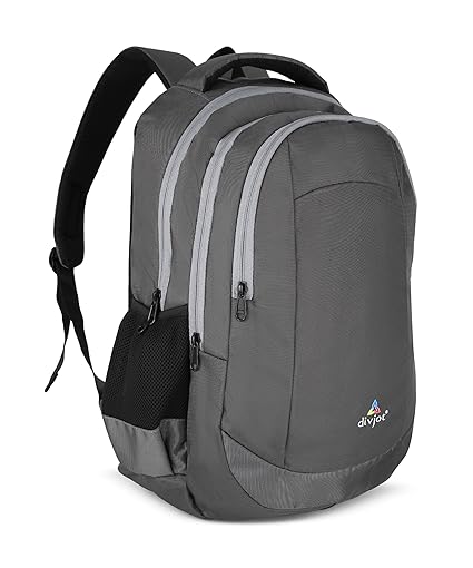 Polyester  Solid Pattern 19 Height With 3 Comartment Laptop Bag Durable Travel & Office Unisex Style (DVJT-LB-3607)