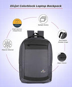 Polyester Black Color Solid Pattern 18.5 Height With 1 Comartment Laptop Bag (DVJT-LB-3608)