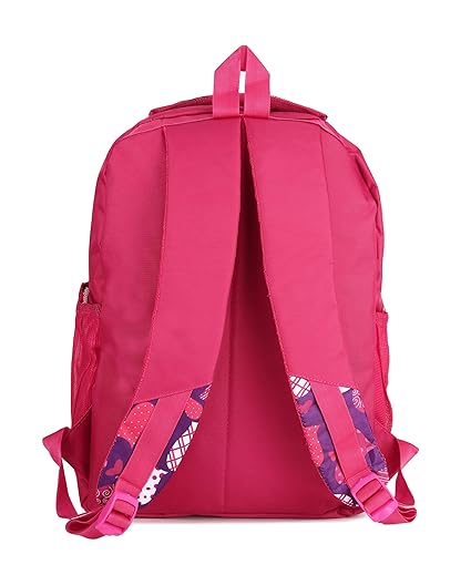 Block Print School Bag with Two Compartments Stylish and Functional Backpack for Kids, Ideal for School & Everyday Use