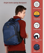 Durable PVC Laptop Bag – Solid Pattern with 3 Compartments, 18" Height Stylish Adult's Gift for Work