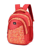 Block Print School Bag with Two Compartments Stylish and Functional Backpack for Kids, Ideal for School & Everyday Use