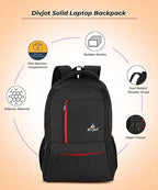 Stylish Polyester Laptop Bag – Block Pattern Design with 2 Compartments 18.5" Height DVJT-LB-3609 for Work