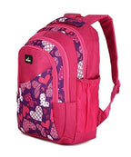 Block Print School Bag with Two Compartments Stylish and Functional Backpack for Kids, Ideal for School & Everyday Use