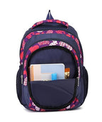 Block Print School Bag with Two Compartments Stylish and Functional Backpack for Kids, Ideal for School & Everyday Use