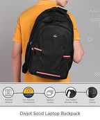 PVC Solid Pattern 18.5 Height With 3 Compartment Laptop Bag Stylish & Water-Resistant Office/Travel Unisex Design (DVJT-LB-3615)
