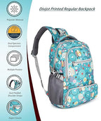 Floral Print School Bag with Two Compartments Stylish and Spacious Backpack for Girls Perfect for School & Everyday Use