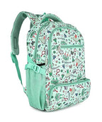 Floral Print School Bag with Two Compartments Stylish and Spacious Backpack for Girls Perfect for School & Everyday Use