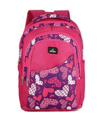 Block Print School Bag with Two Compartments Stylish and Functional Backpack for Kids, Ideal for School & Everyday Use