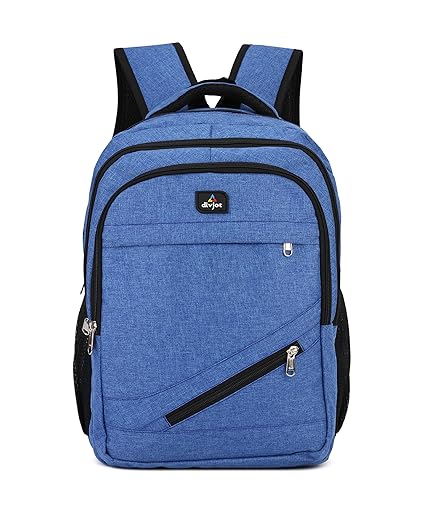 PVC Laptop Backpack | 30L Large Water-Resistant Bagpack with 4 Compartments | Solid Design for Office, College, Travel