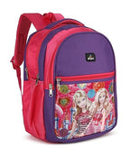 Printed School Bag for Kids 3 Compartment Backpack Colorful Cartoon Design for Boys & Girls