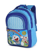 Printed School Bag for Kids 3 Compartment Backpack Colorful Cartoon Design for Boys & Girls