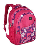 Block Print School Bag with Two Compartments Stylish and Functional Backpack for Kids, Ideal for School & Everyday Use